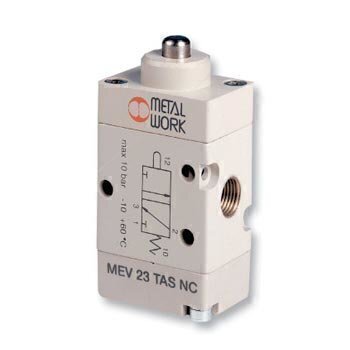 7001000100 3/2 Plunger Valves - G1/8 Ports