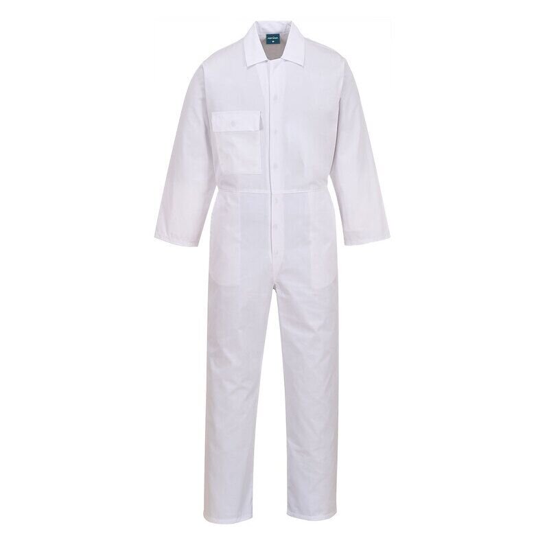Portwest Standard Coverall (White / L / Regular Fit)