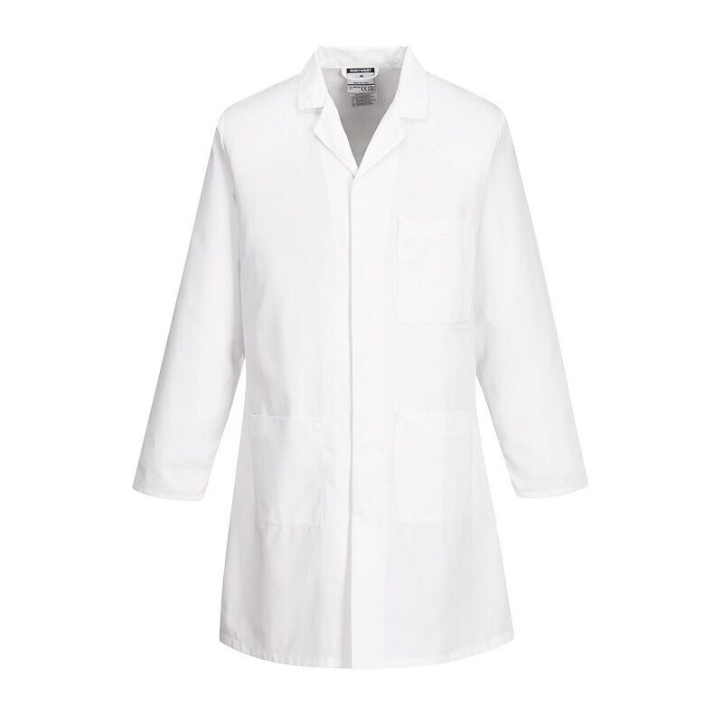 Portwest Lab Coat (White / XXXL / Regular Fit)