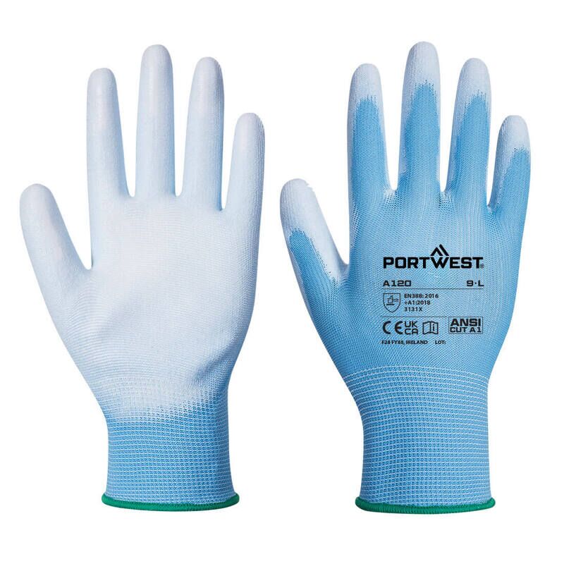 Portwest PU Palm Glove (Blue / XXL / R)