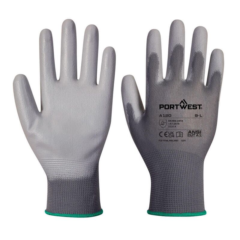 Portwest PU Palm Glove (Grey / XS / R)
