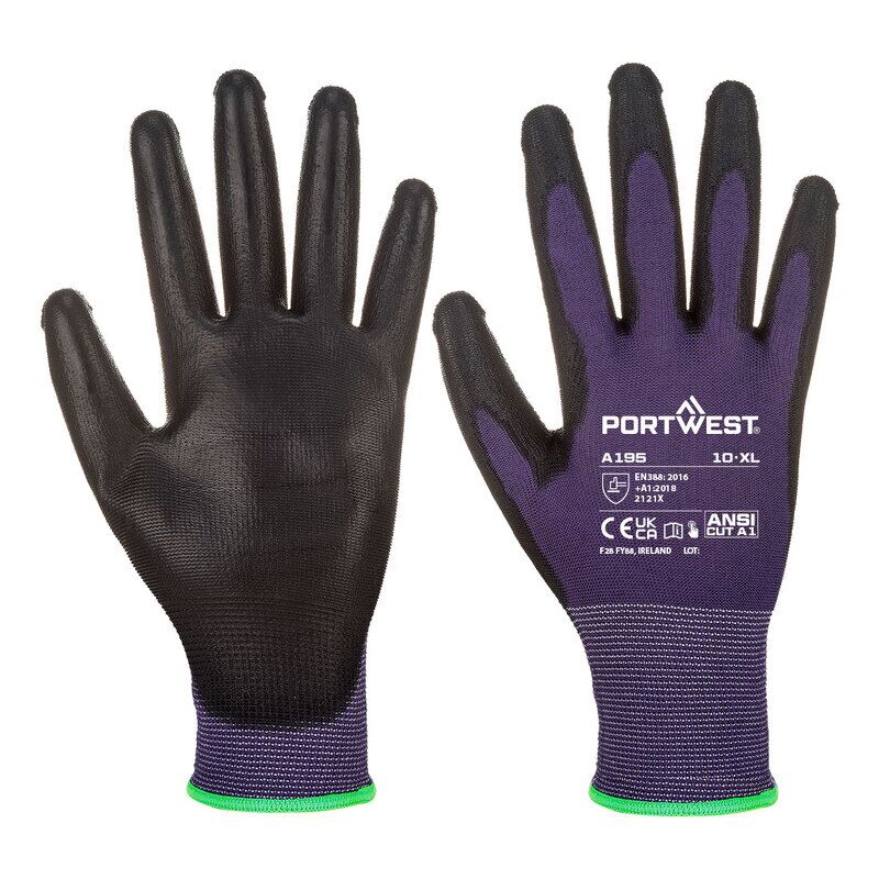 Portwest Touchscreen - PU (Purple/Black / L / R)