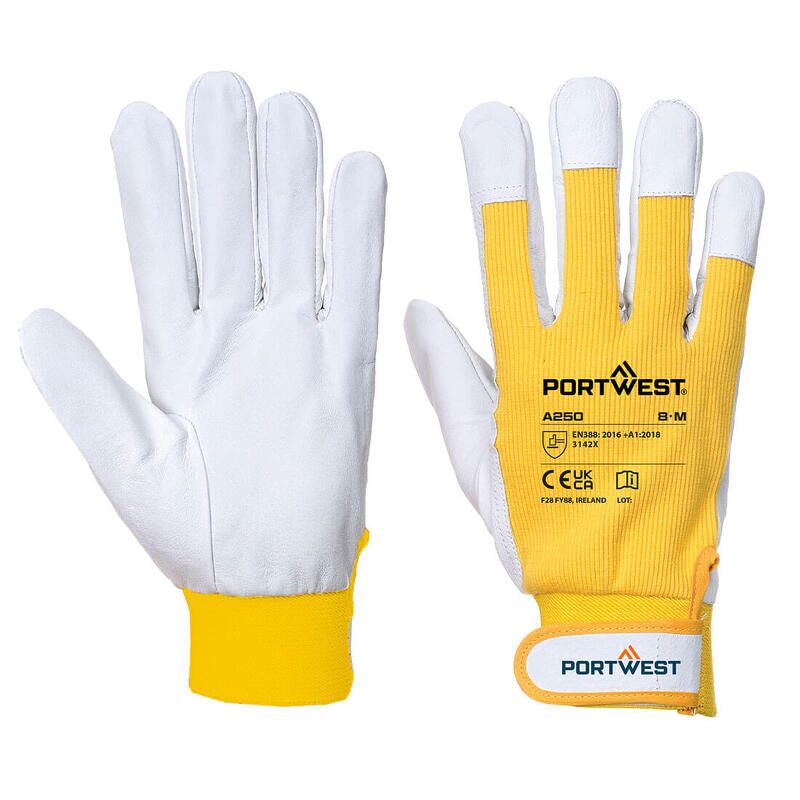 Portwest Tergsus Glove (Yellow / L / R)