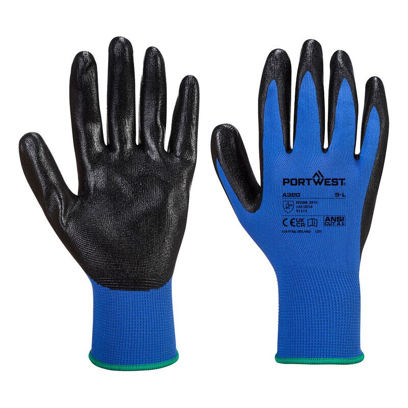 Portwest Dexti-Grip Glove (Blue / XL / U)