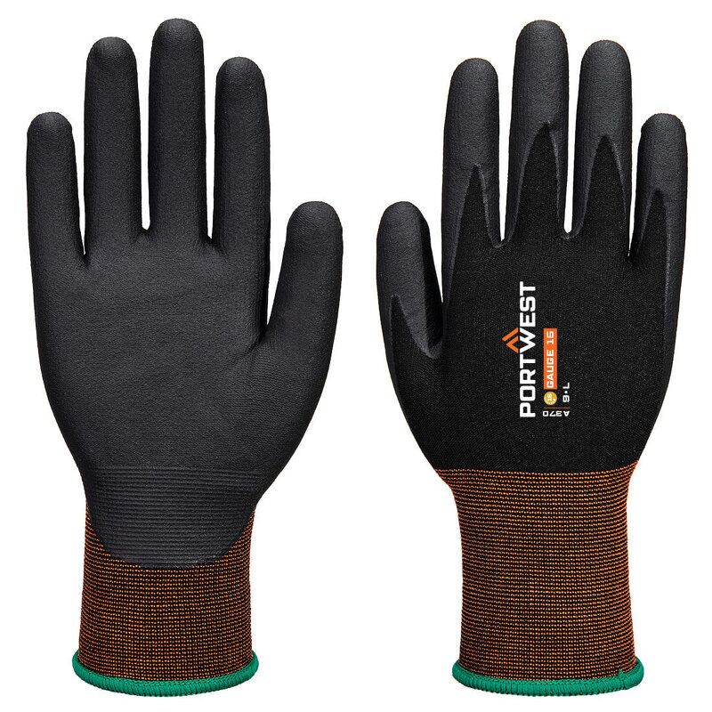Portwest GP Grip 15 Nitrile Micro Foam (Black / XXXL)