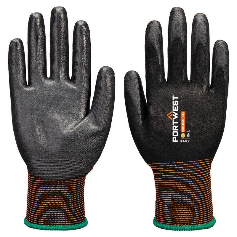 Portwest GP Grip 18 PU (Black / M / R)