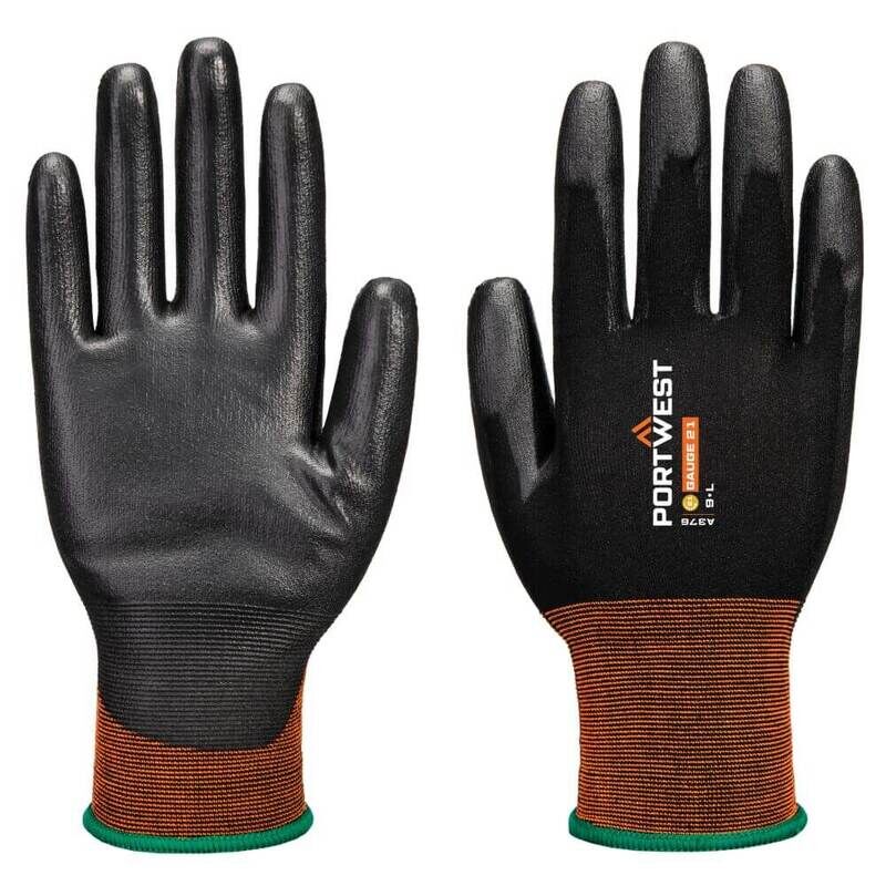 Portwest GP Grip 21 PU Glove (Black / XL / R)