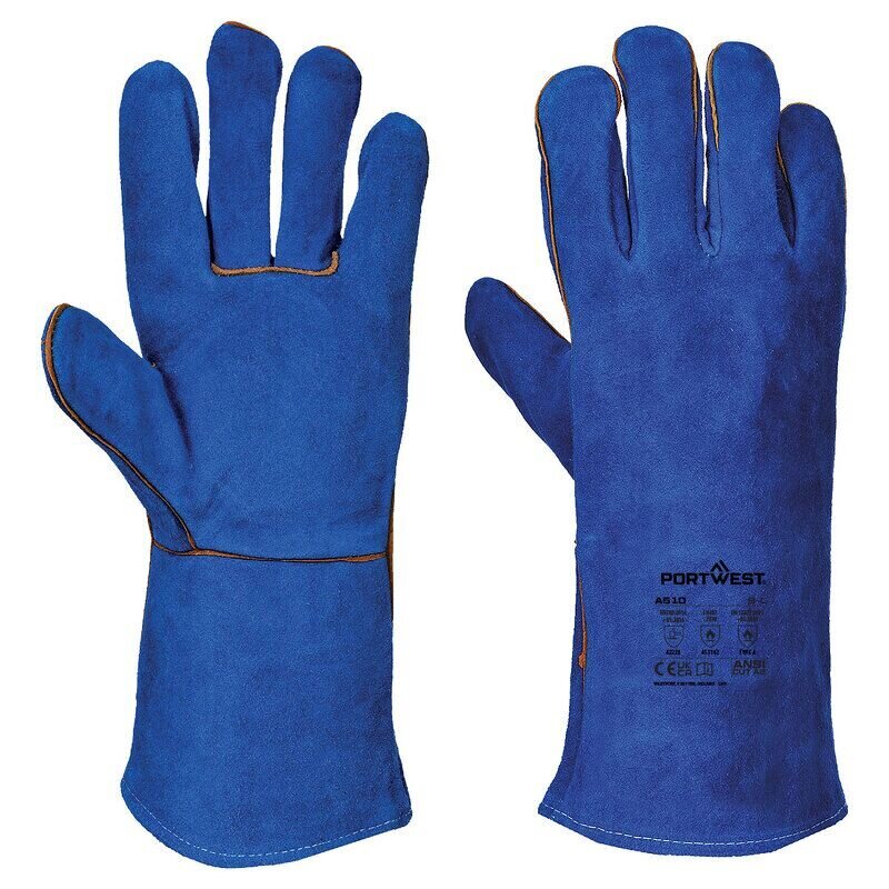 Portwest Welders Gauntlet (Blue / XL / U)
