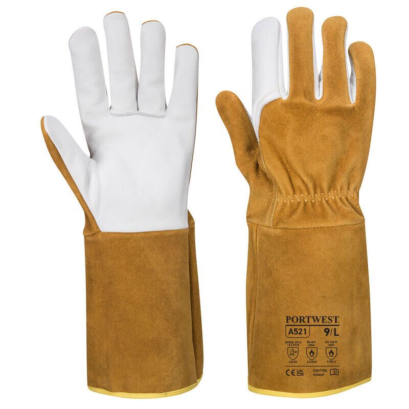 Portwest TIG Welding Gauntlet (Brown / XXL / R)