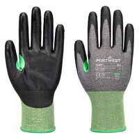 Portwest CS Cut C18 PU Glove (Grey/Black / M / R)