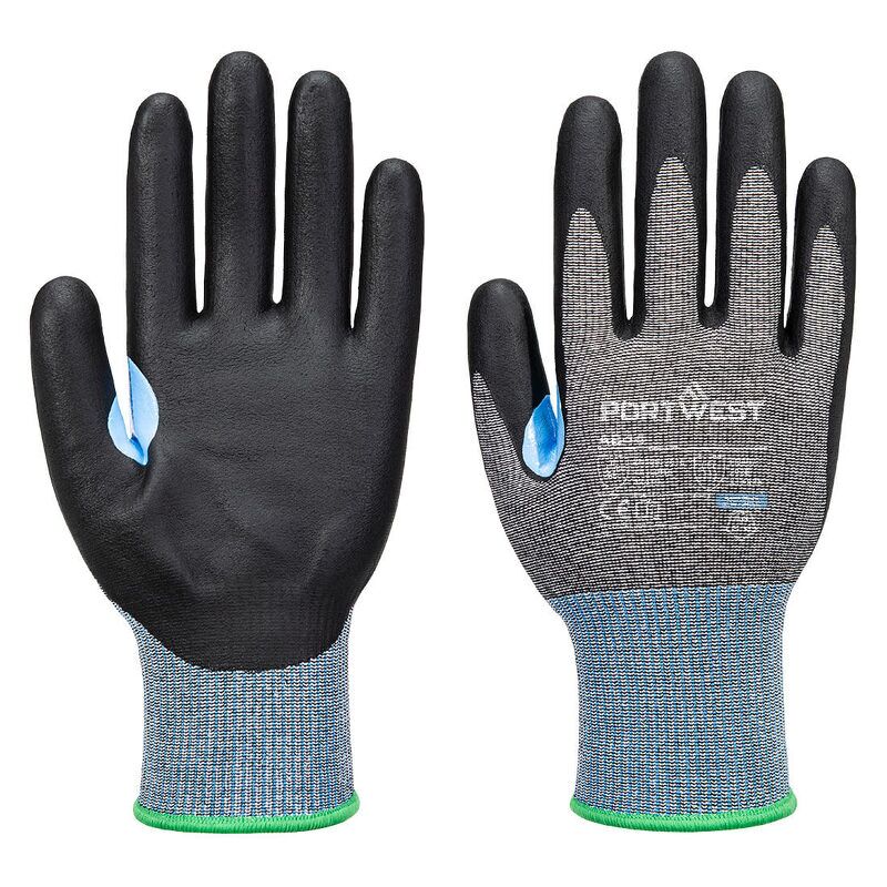 Portwest CS Cut D15 Nitrile Glove (Grey/Black / L)