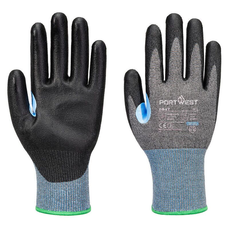 Portwest CS Cut D15 PU Glove (Grey/Black / L / R)