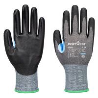 Portwest CS Cut D21 PU Glove (Grey/Black / L / R)