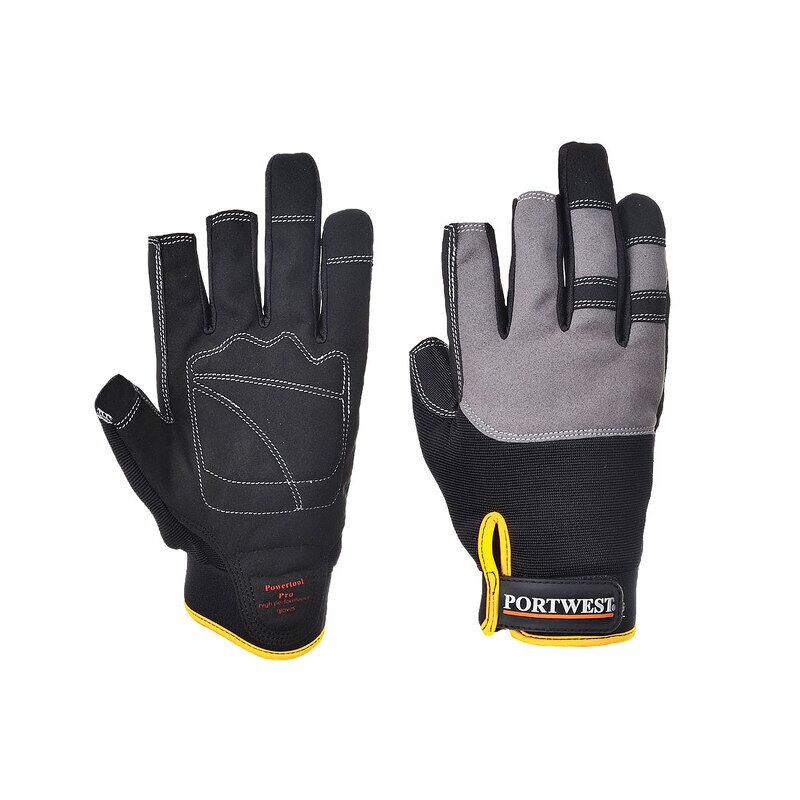 Portwest Powertool Pro - High Performance Glove (Black / XL / R)