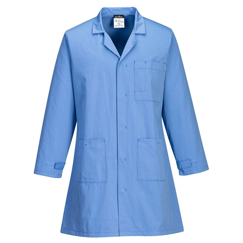 Portwest Anti-Static ESD Coat (Hamilton Blue / S / R)