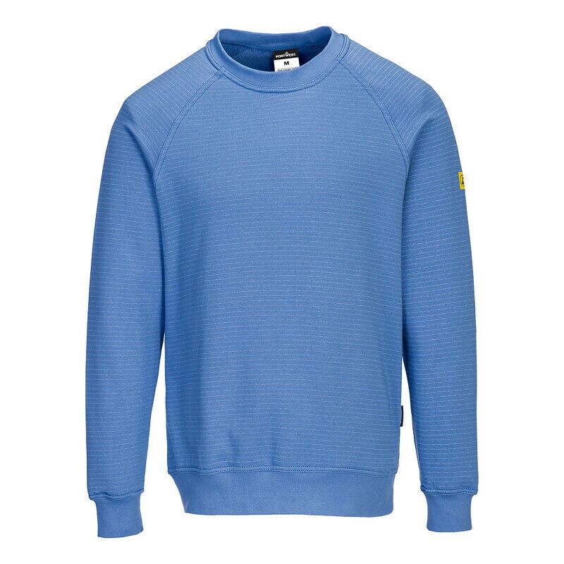 Portwest Anti-Static ESD Sweatshirt (Hamilton Blue / XXXL / R)