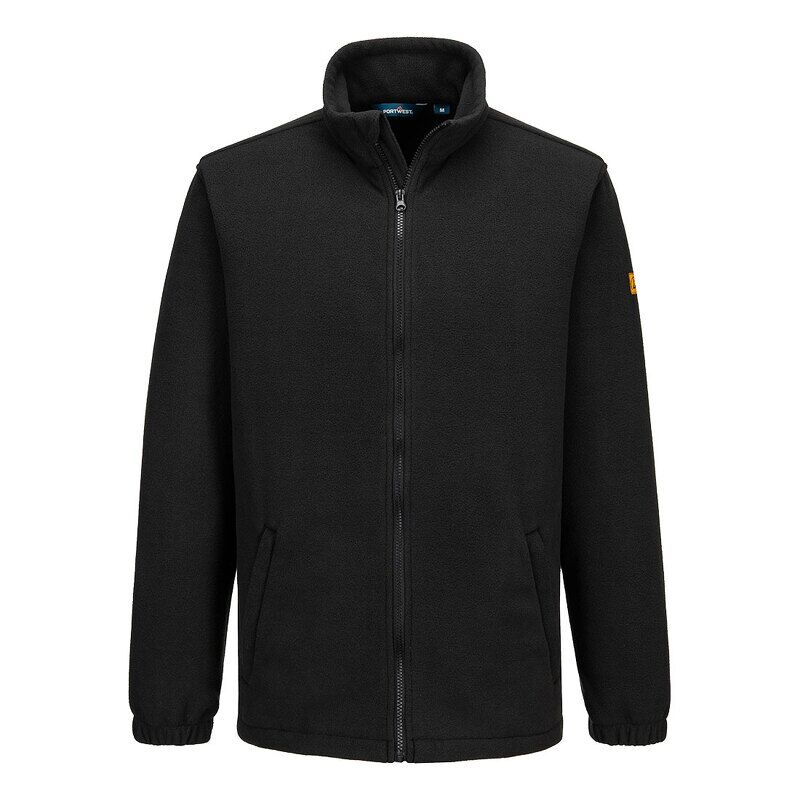 Portwest Anti-Static ESD Fleece (Black / 4XL / R)
