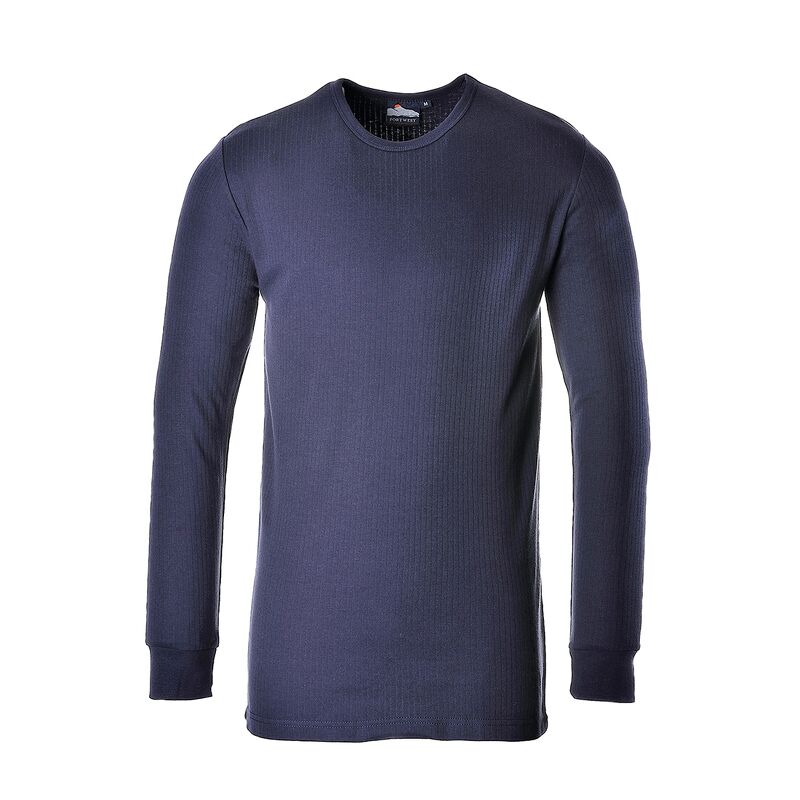 Portwest Thermal T-Shirt Long Sleeve (Navy / XXL / R)
