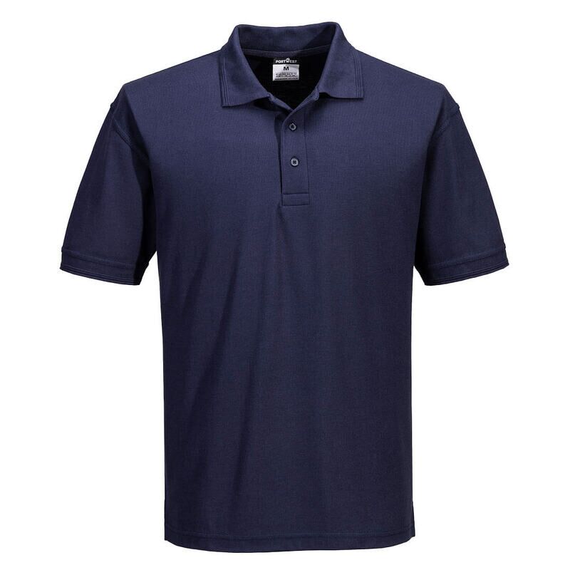 Portwest Naples Polo-Shirt (Navy / L / Regular Fit)