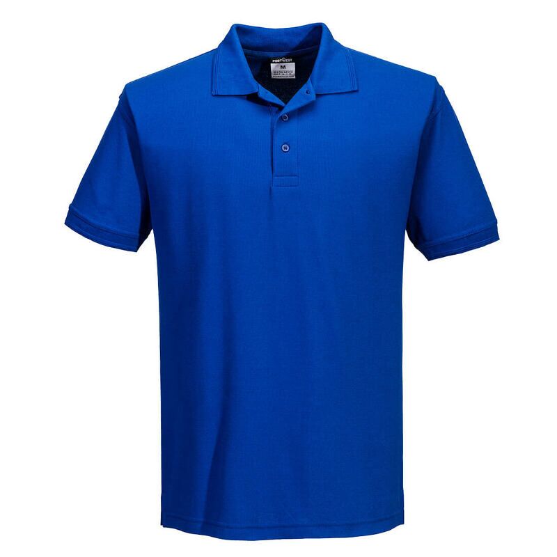 Portwest Naples Polo-Shirt (Royal Blue / S / Regular Fit)