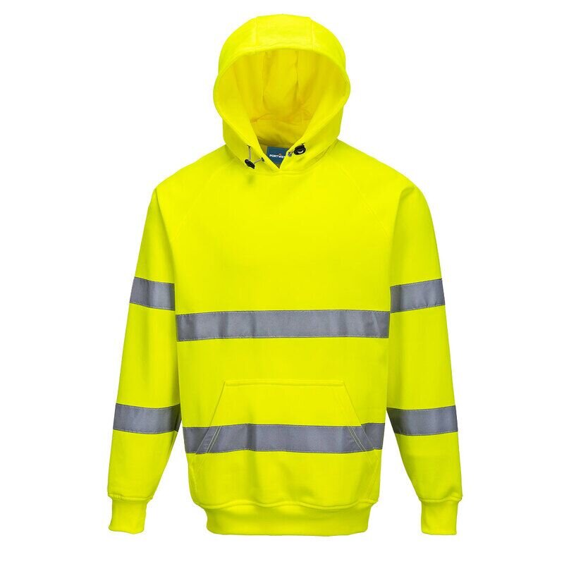 Portwest Hi-Vis Hoodie (Yellow / L / R)