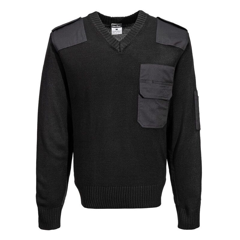 Portwest Nato Sweater (Black / XXL / Regular Fit)