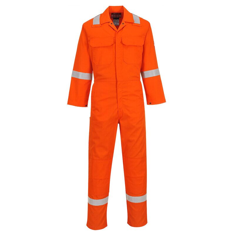 Portwest Bizweld Iona Flame Resistant Coverall (Orange / XXXL / Regular Fit)
