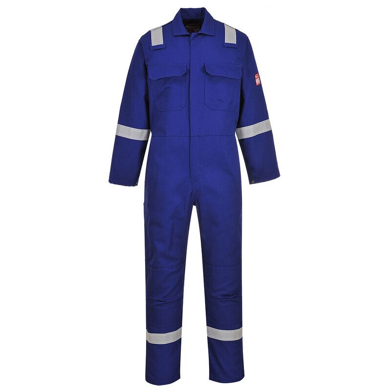 Portwest Bizweld Iona Flame Resistant Coverall (Royal Blue / XXL / Regular Fit)