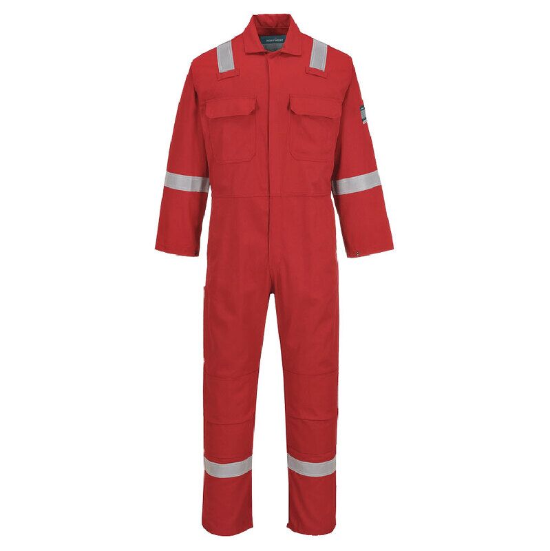 Portwest Bizweld Classic Coverall (Red / L / Regular Fit)