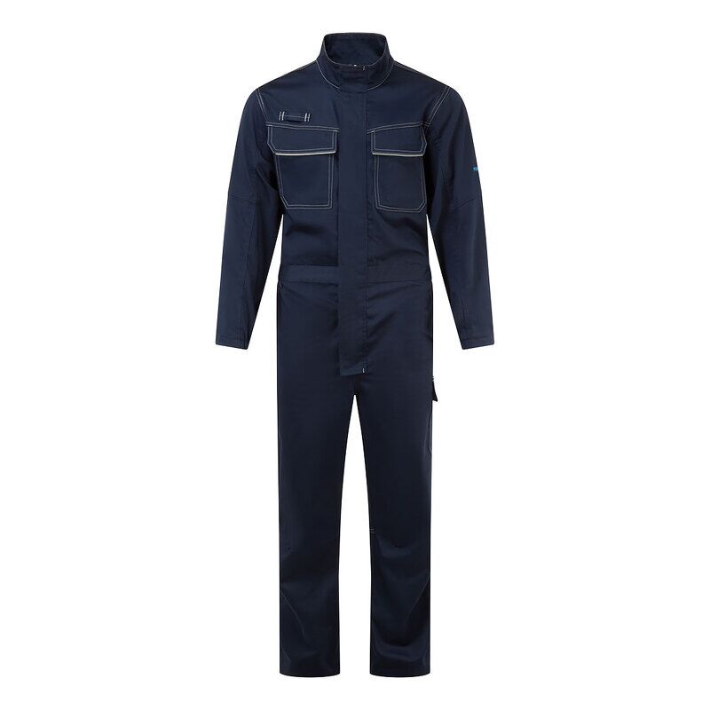 Portwest Bizweld Work Flame Resistant Coverall (Navy / S / Regular Fit)