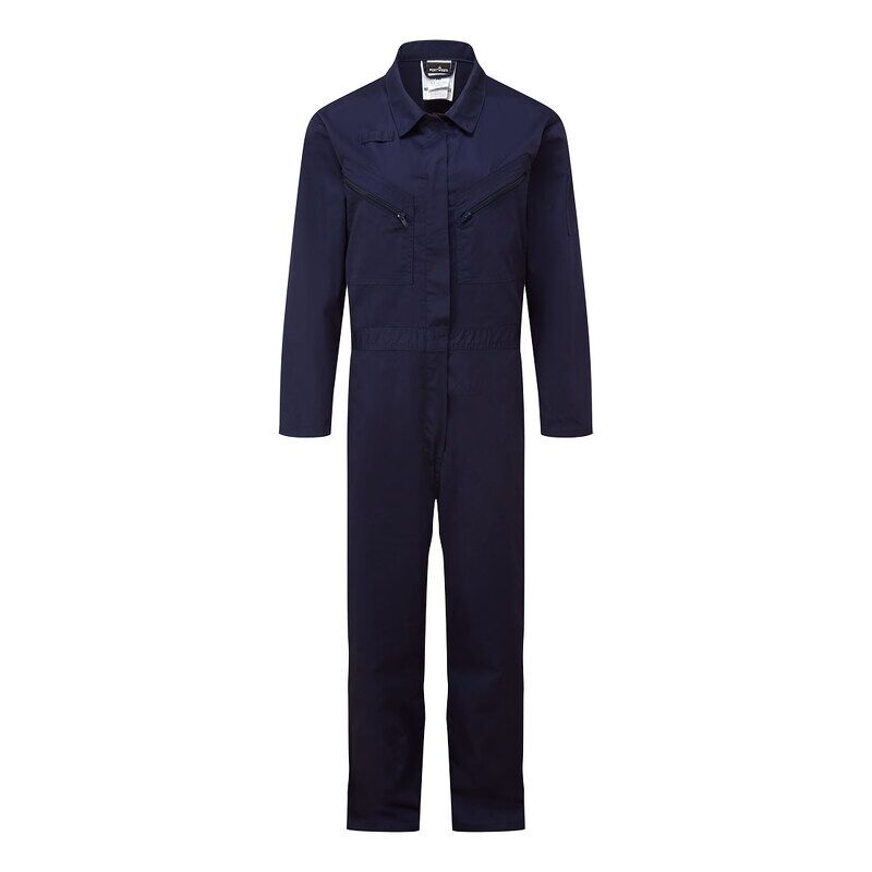 Portwest Womens Coverall (Navy / M / Regular Fit)