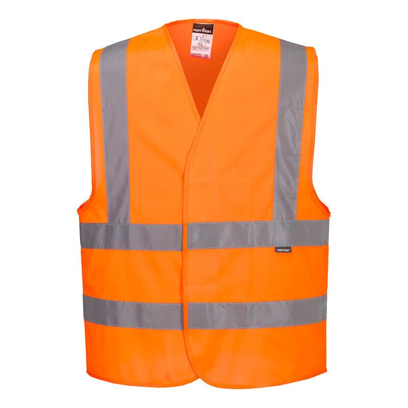 Portwest Hi-Vis Band and Brace Vest  (Orange / L/XL / R)