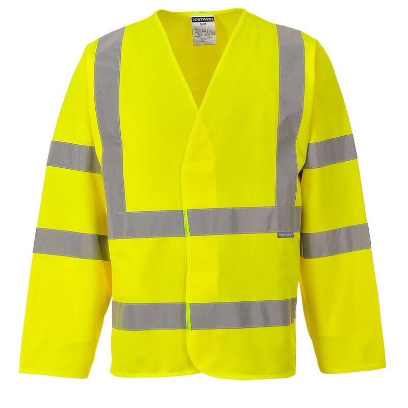 Hi-Vis Two Band & Brace Jacket (Yellow / LXL / Regular Fit)