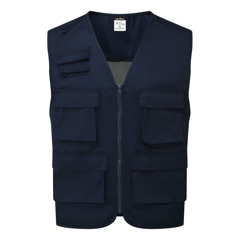 Portwest Work Vest (Navy / L / Regular Fit)
