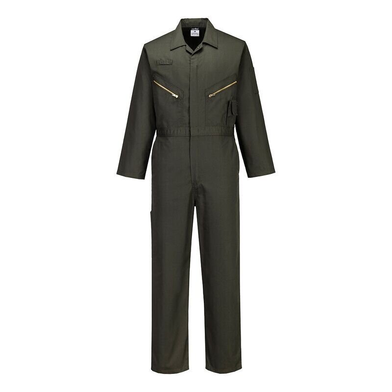 Portwest Liverpool Zip Coverall (Forest Nights / M / Regular Fit)