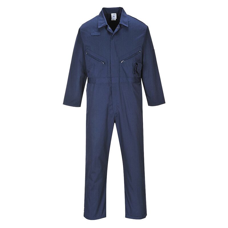 Portwest Liverpool Zip Coverall (Navy / XXXL / Regular Fit)