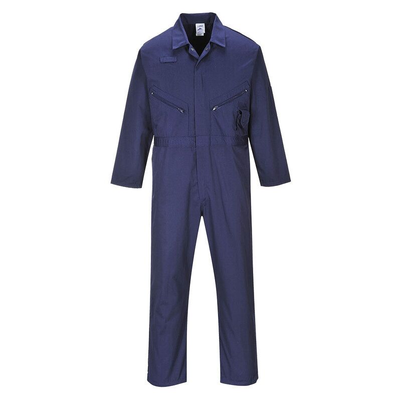 Portwest Liverpool Zip Coverall (Navy / XXL / Tall Fit)