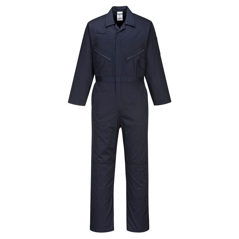 Portwest Kneepad Coverall (Dark Navy / XXXL / Regular Fit)