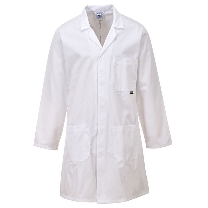 Portwest Standard Coat (White / 4XL / Regular Fit)