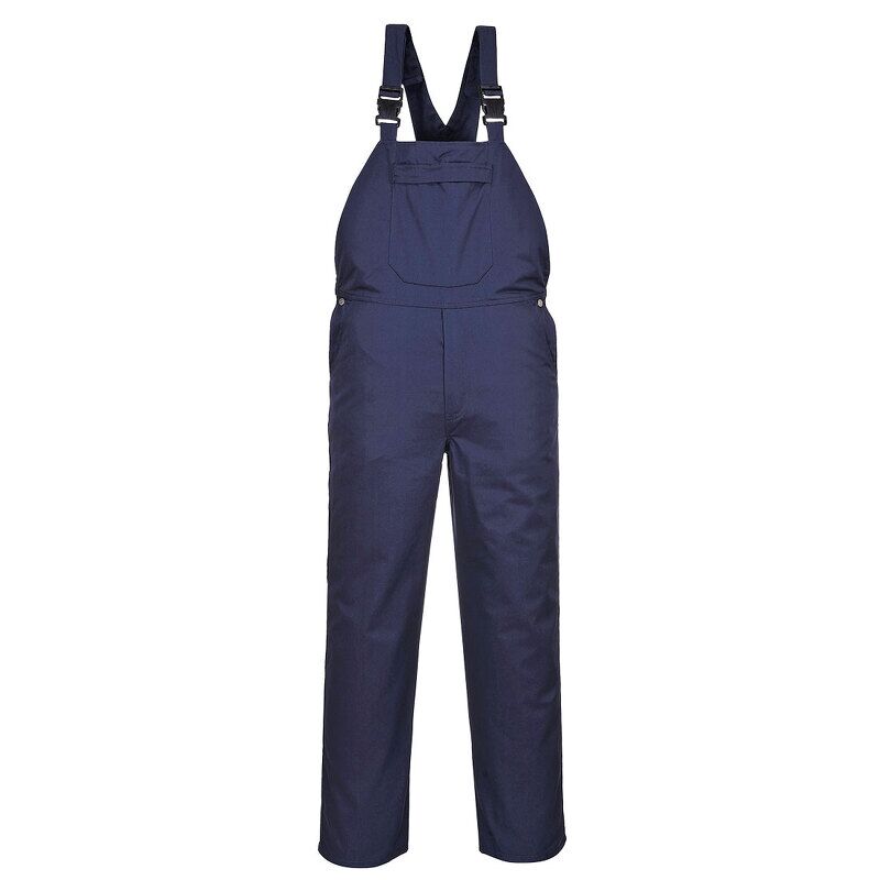 Portwest Burnley Bib and Brace (Navy / XL / Regular Fit)