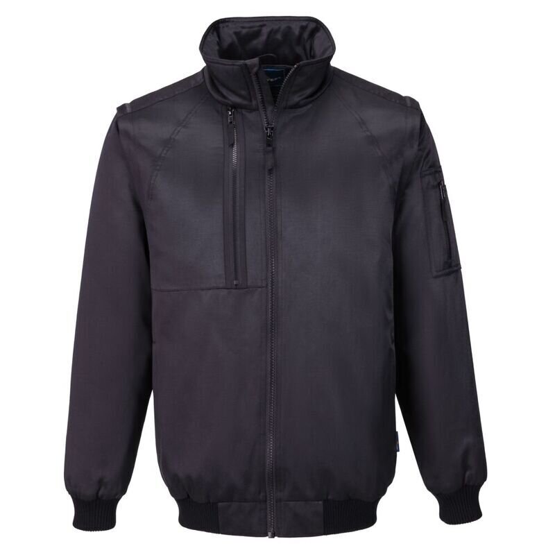 Portwest WX2 Eco Pilot Jacket (Black / XXL / Regular Fit)