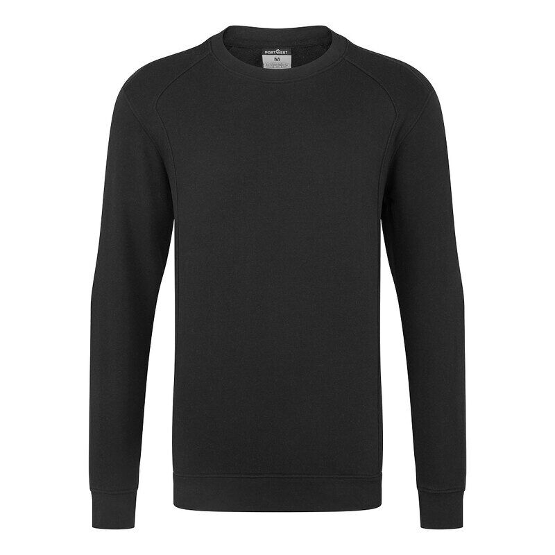Portwest WX2 Eco Sweatshirt (Black / XXXL / Regular Fit)