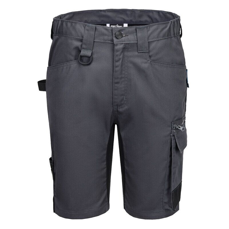 Portwest WX2 Eco Craft Shorts (Metal Grey / 40 / Regular Fit)
