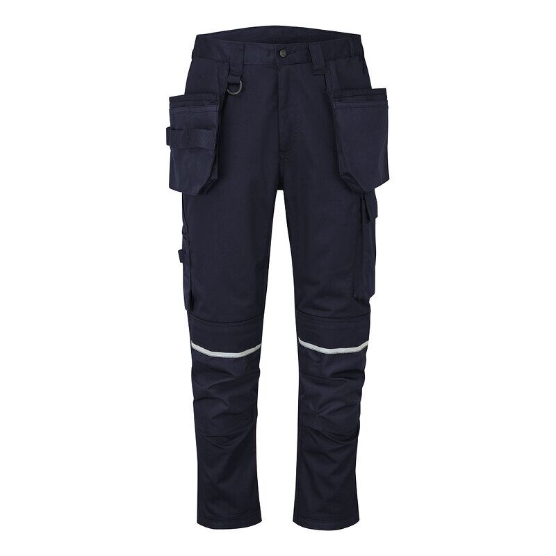 Portwest WX2 Eco Craft Holster Trousers (Navy / 36/ Short Fit)