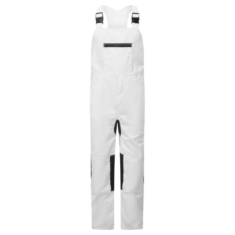 Portwest WX2 Eco Stretch Bib and Brace (White / S / Regular Fit)
