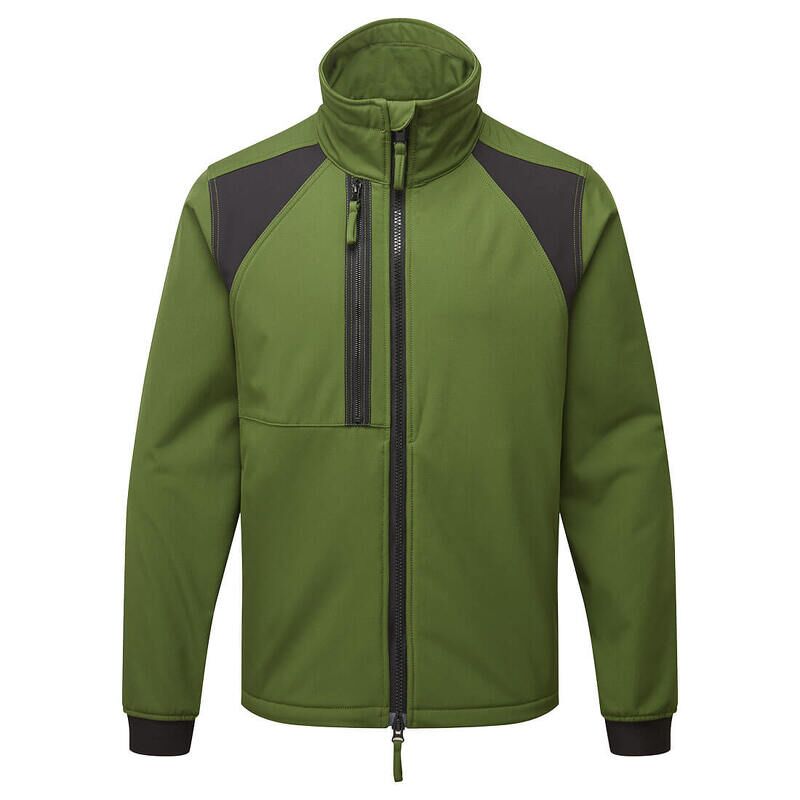 Portwest WX2 Eco Softshell Jacket (2 Layers) (Olive Green / XXL / Regular Fit)