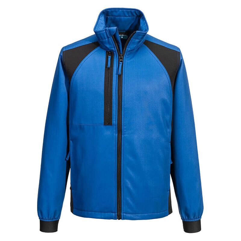 Portwest WX2 Eco Softshell Jacket (2 Layers) (Quartz Blue / XL / Regular Fit)