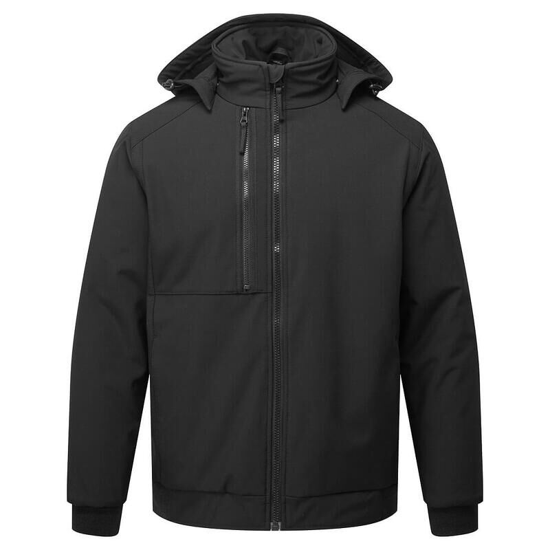 Portwest WX2 Eco Insulated Softshell Jacket (2 Layers) (Black / S / Regular Fit)