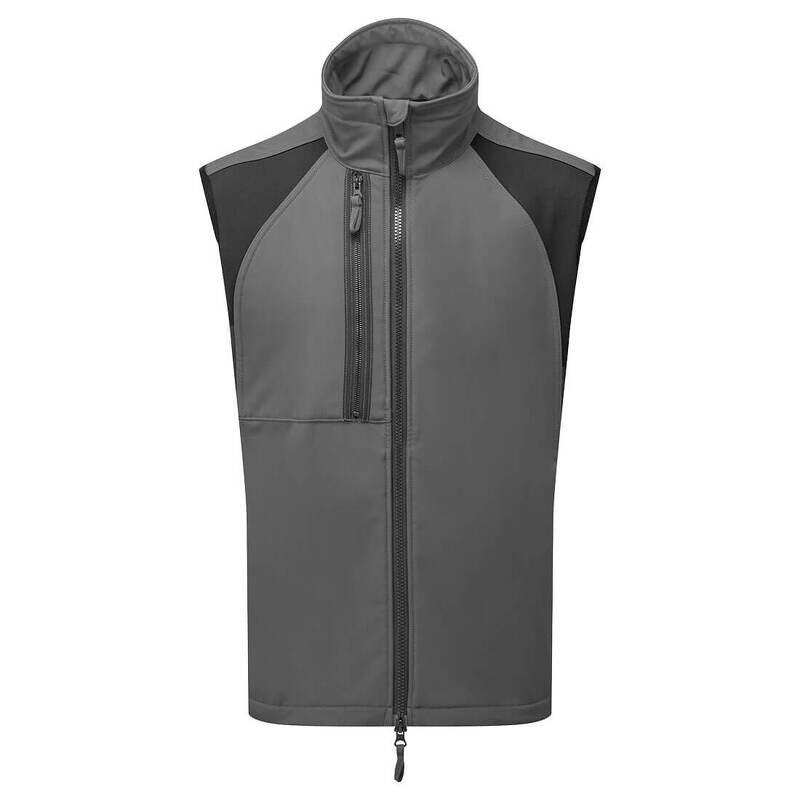 Portwest WX2 Eco Softshell Gilet (2 Layers) (Metal Grey / XL / Regular Fit)