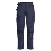 Portwest WX2 Eco Stretch Trade Trousers (Navy / 40 / Regular Fit)
